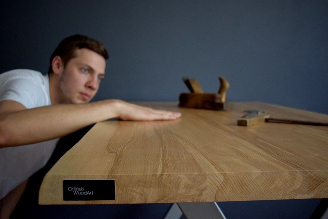 Orliński Woodart podczas pracy